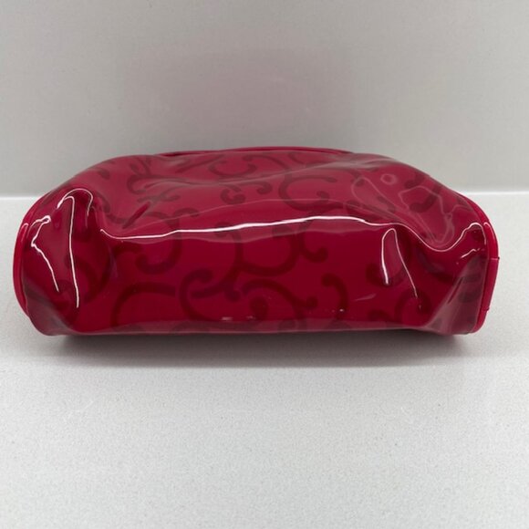 Lancome Red Patent Cosmetic Bag - Picture 6 of 7